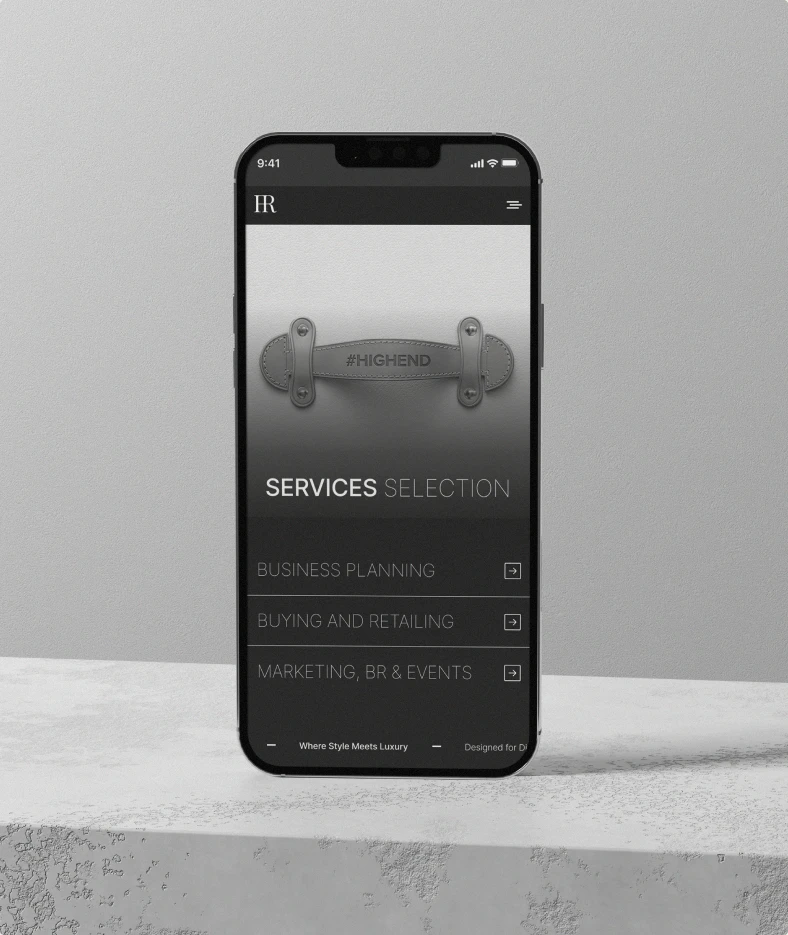 consultant website — project presentation 4